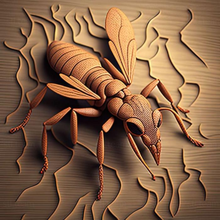3D model Camponotus lasiselene (STL)